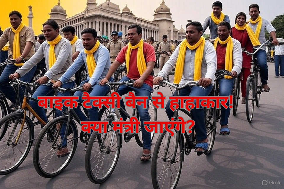 बाइक टैक्सी बैन से हाहाकार! क्या मंत्री जाएंगे?
