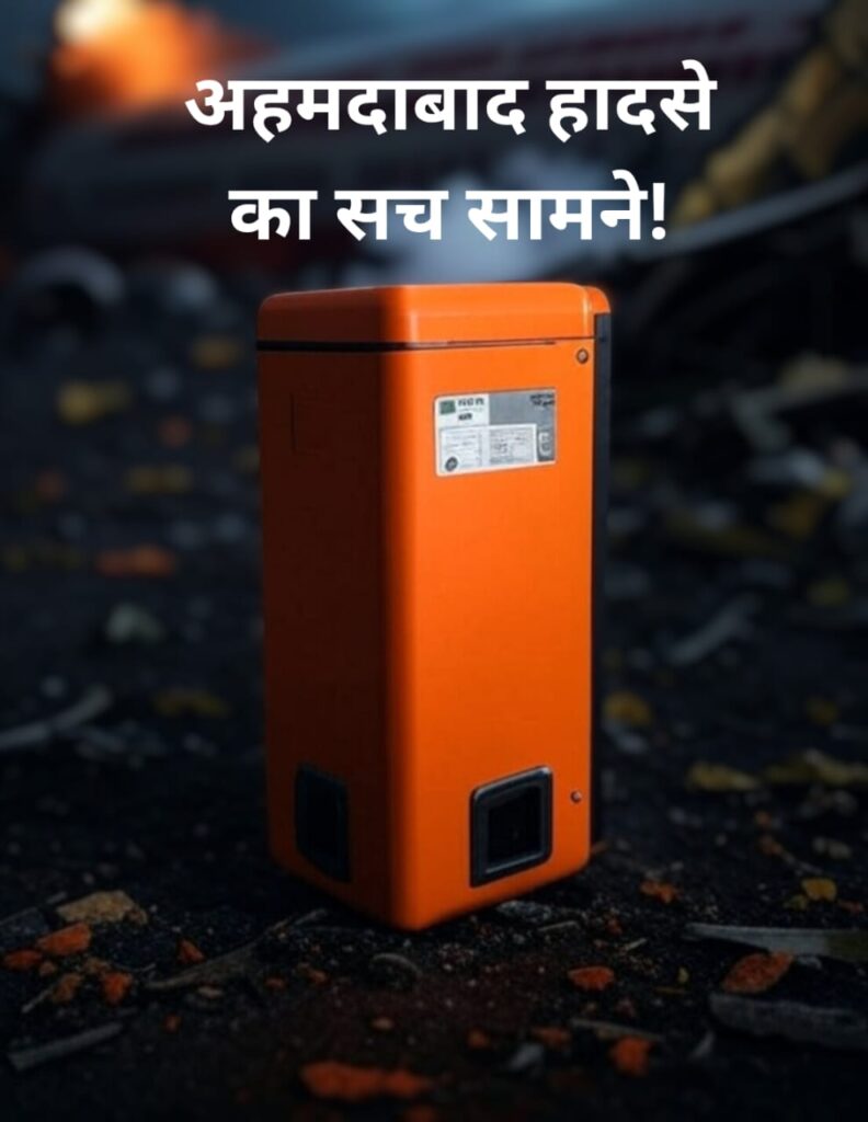 अहमदाबाद हादसे का सच सामने! ब्लैक बॉक्स बरामद,