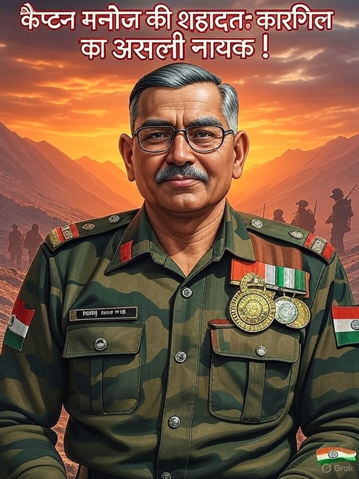 कैप्टन मनोज कुमार पांडेय की जयंती