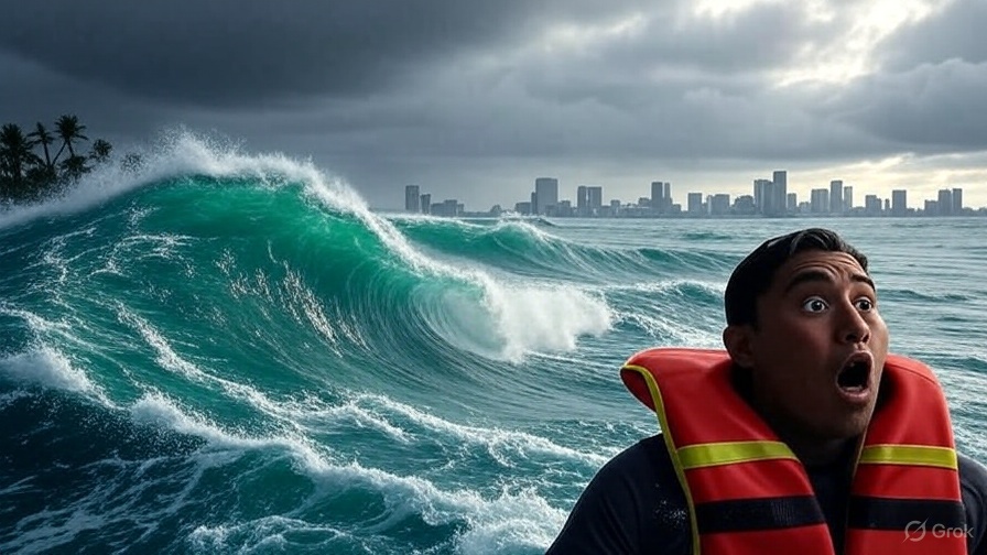 रूस सुनामी 2025