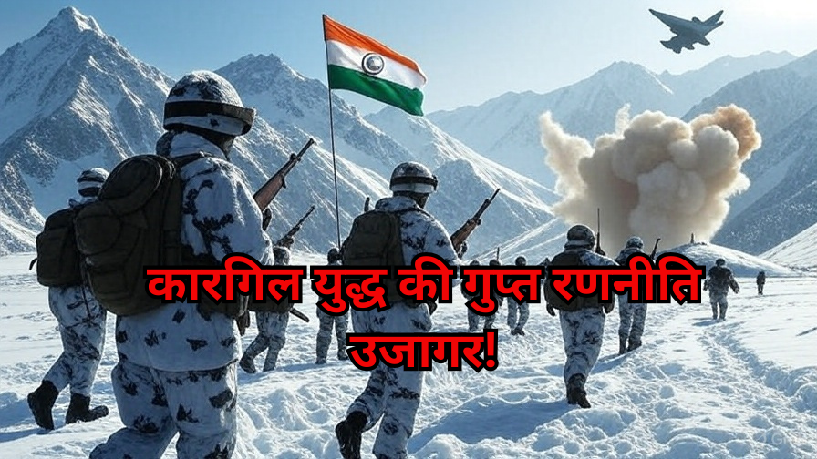 कारगिल युद्ध की गुप्त रणनीति उजागर!