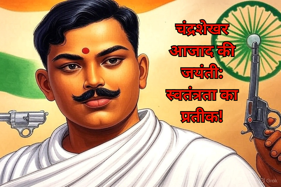 चंद्रशेखर आजाद की जयंती: स्वतंत्रता का प्रतीक!