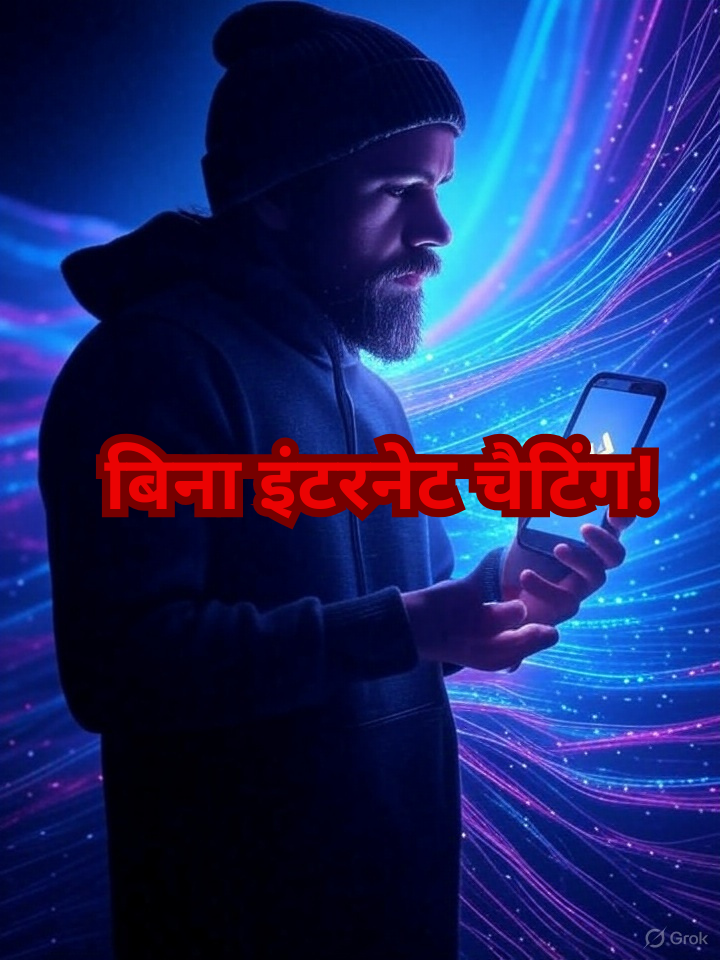 बिना इंटरनेट चैटिंग!