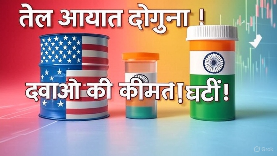 अमेरिकी टैरिफ के बाद तेल आयात दोगुना