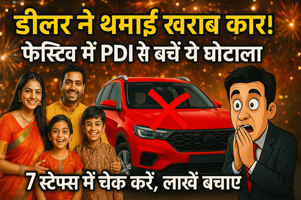 New Car PDI Checklist