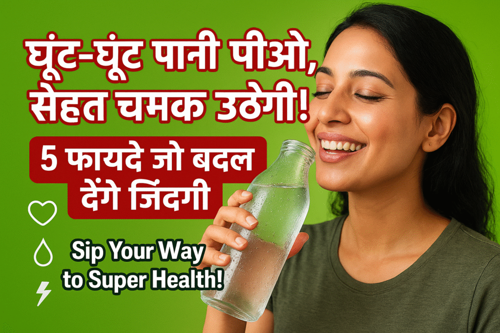 sipping water benefits,