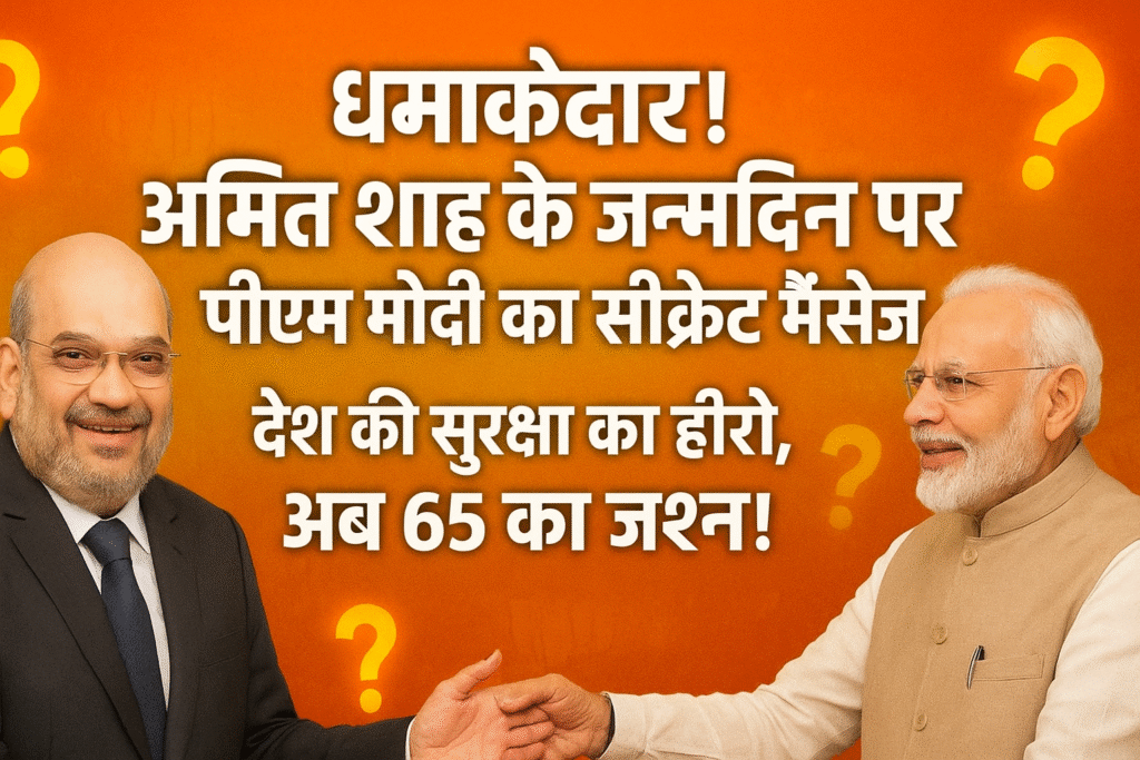 Amit Shah, Birthday Wishes