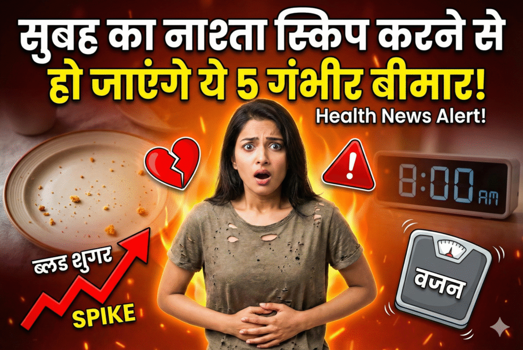 Skipping Breakfast, Breakfast Risks, Health Problems,